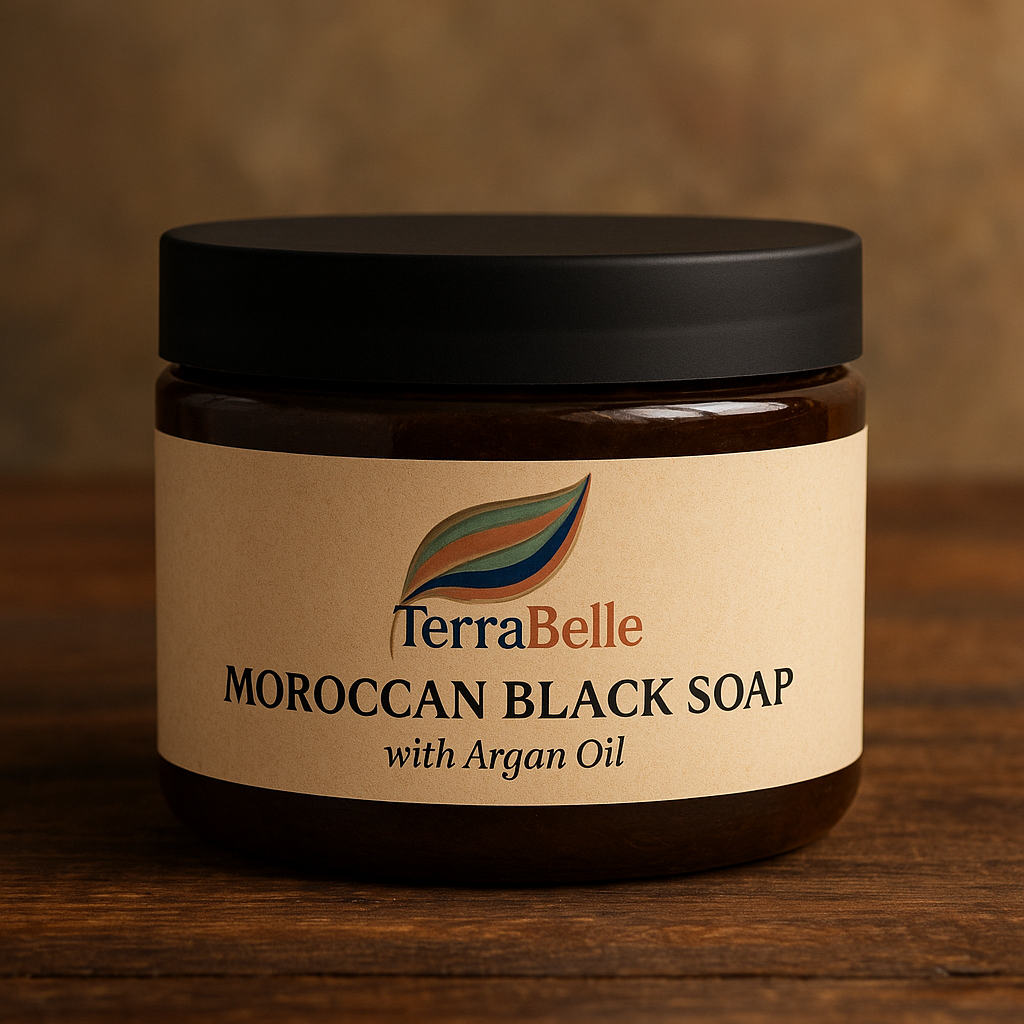 Argan Oil Black Soap